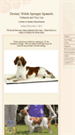 Mobile Screenshot of destinywelshspringerspaniels.com